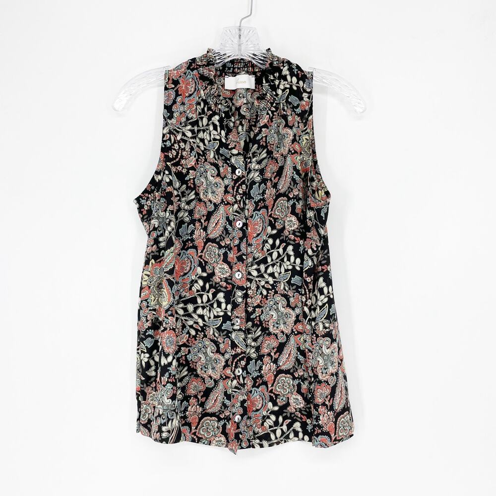 Braeve Sleeveless Floral Top Size Small